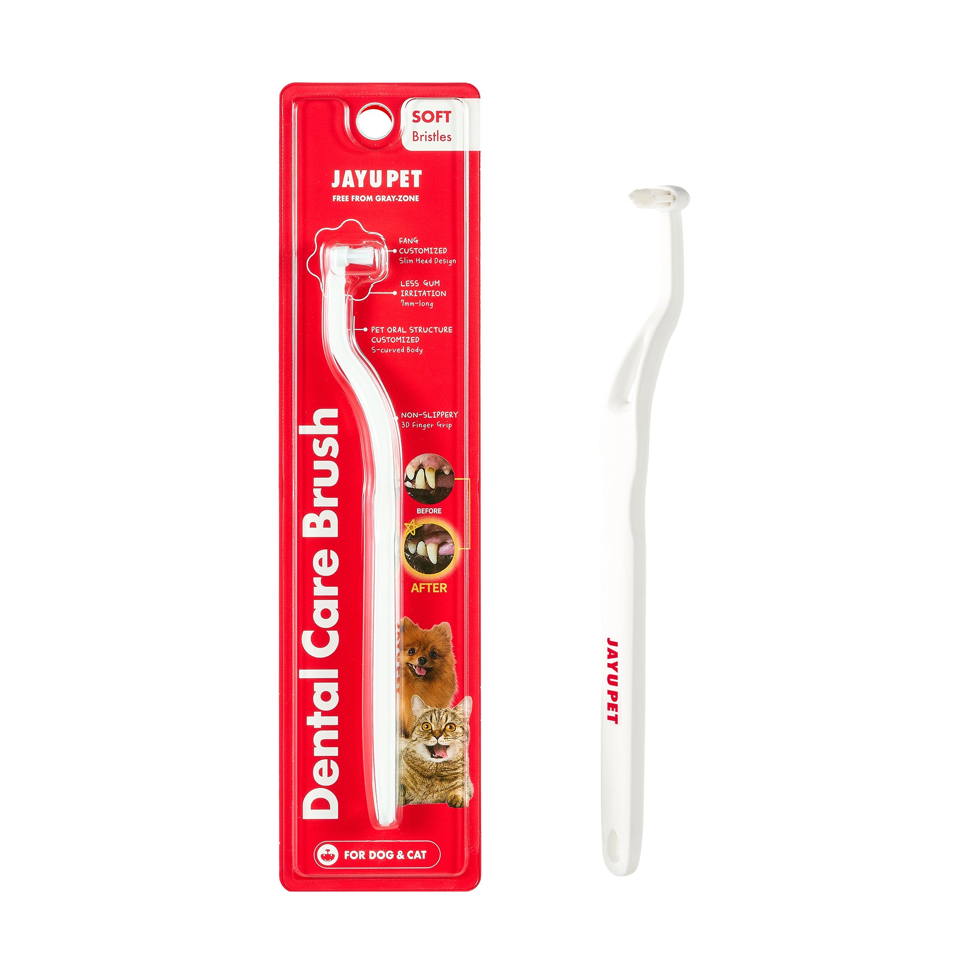 Dental Care Brush(Soft Bristles) – Toothbrush for Sensitive Gums