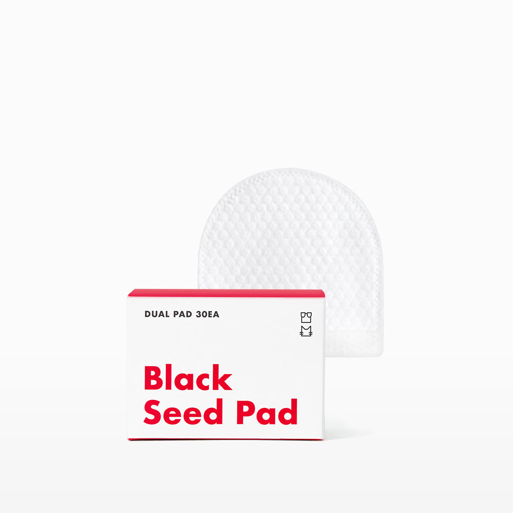 Black Seed Pad (30pcs) – Double-Sided Cat Acne Removing Pad