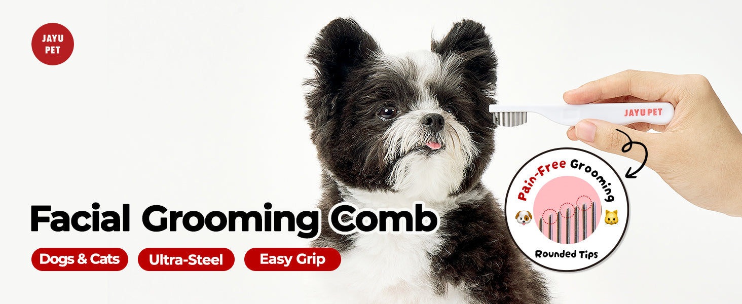 JAYU PET Facial Grooming Comb premium content