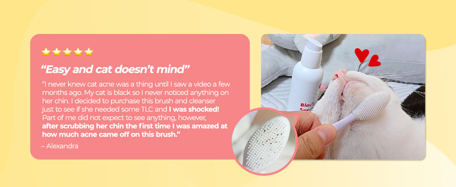 JAYU PET Cat Blackhead Free Kit customer review