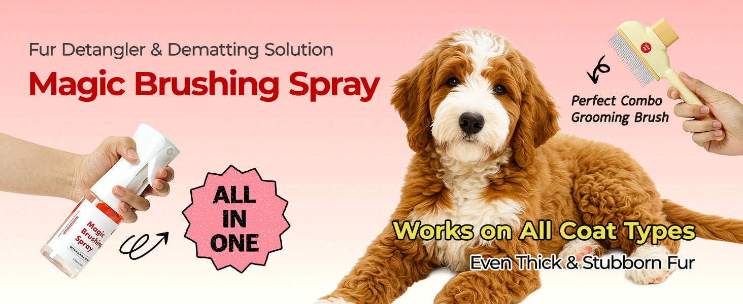 JAYU PET Magic Brushing Spray premium content