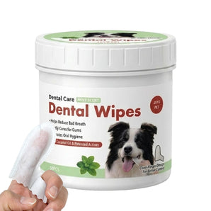 JAYU PET Dental Finger Wipes (Mint)