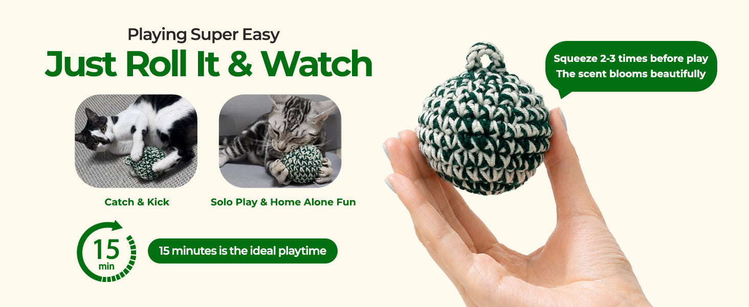 How to play with Green Cat Ball