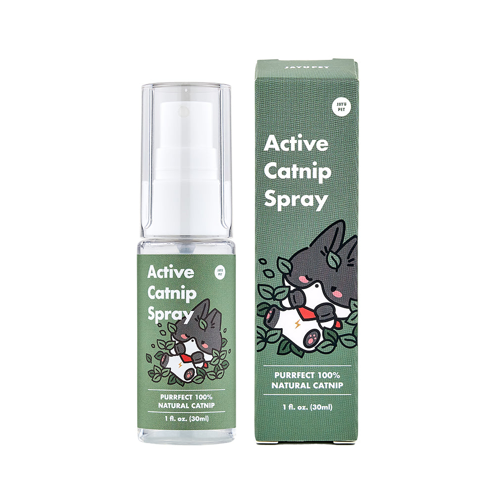Active Catnip Spray – Playful & Calming Cat Behavior - JAYU PET
