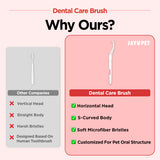 Dental Care Brush(Soft Bristles) – Toothbrush for Sensitive Gums - JAYU PET