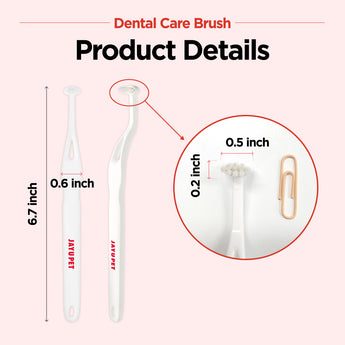 Dental Care Brush(Soft Bristles) – Toothbrush for Sensitive Gums - JAYU PET
