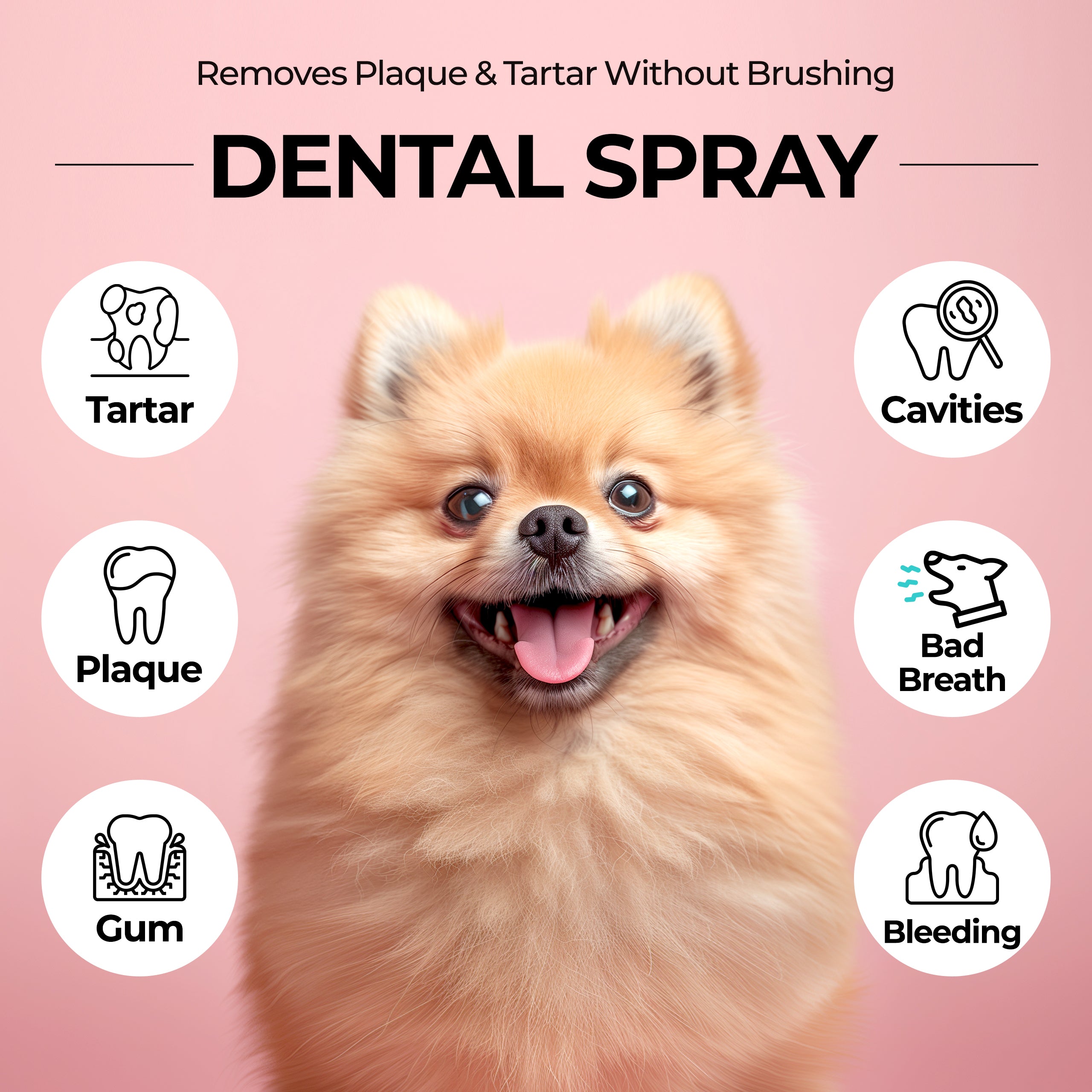 Dental Spray – No-Brushing Oral Care for Dogs & Cats - JAYU PET