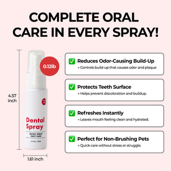 Dental Spray – No-Brushing Oral Care for Dogs & Cats - JAYU PET