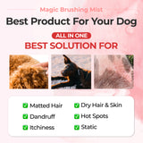 Magic Brushing Mist – Detangling & Deodorizing Leave-in Spray - JAYU PET