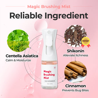 Magic Brushing Mist – Detangling & Deodorizing Leave-in Spray - JAYU PET