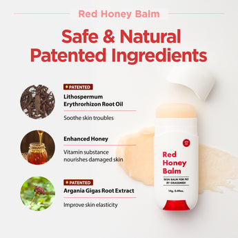 Red Honey Balm – Super-moisturizing Herbal Balm - JAYU PET